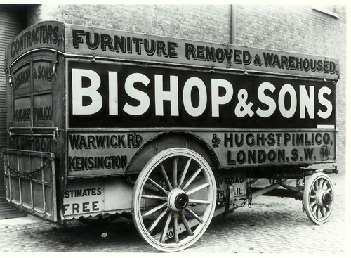 Originally removals were undertaken by horse and cart