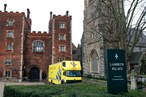 Relocating the Arc Bishop of Canterbury to Lambeth Palace - Corporate Relocation