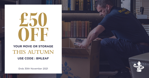 Autumn Offer - Save money off your move with Bishop's Move