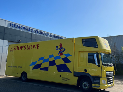 Storage at Bishop's Move Guildford on the Slyfield Industrial Estate