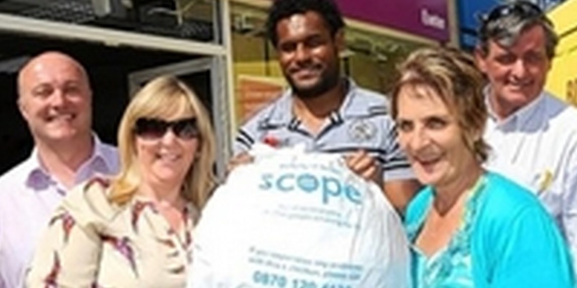 Scope Partnership Update – Over £23800 Raised