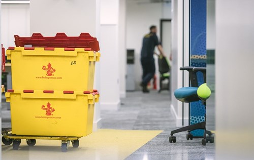 Hire porters to assist with office relocation
