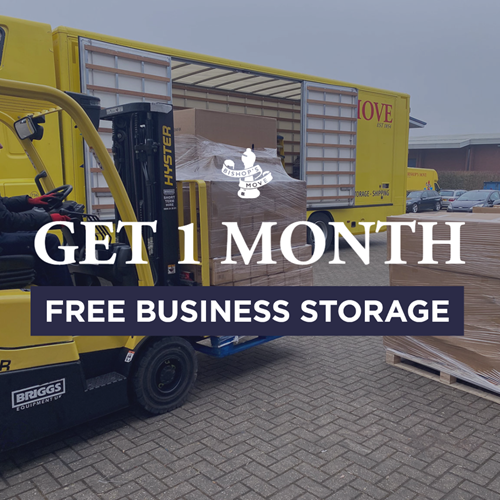 Get 1 Month Free Storage for your Business