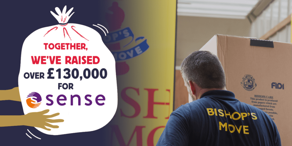 Bishop’s Move’s customers raise over £130,000 for charity Sense!