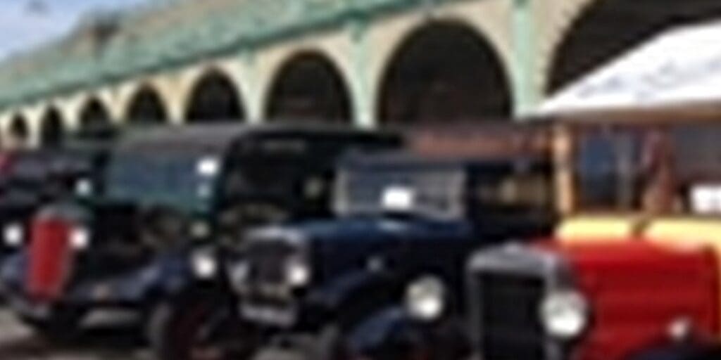 Our historic vehicles are on the move, London to Brighton.